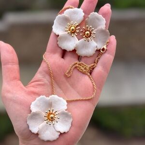Floral Dream Ivory Jewelry Set